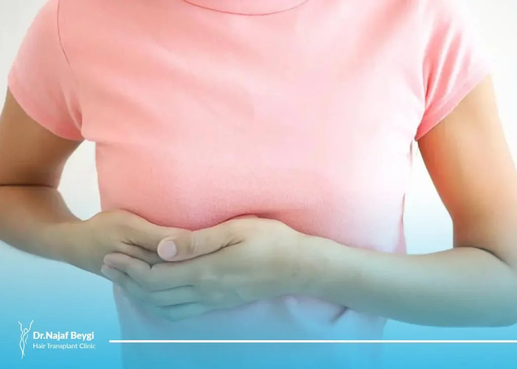 علت افتادگی سینه بعد از پروتز و روش درمان و پیشگیری از آن