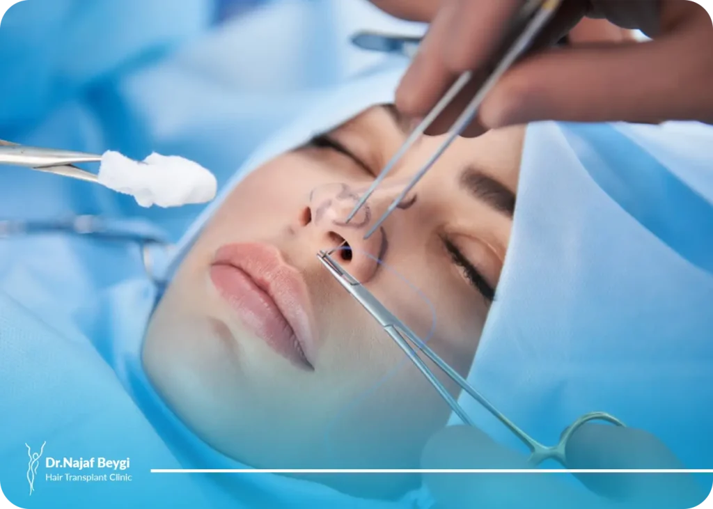 مرجع کامل مراحل عمل بینی و چگونگی عمل بینی