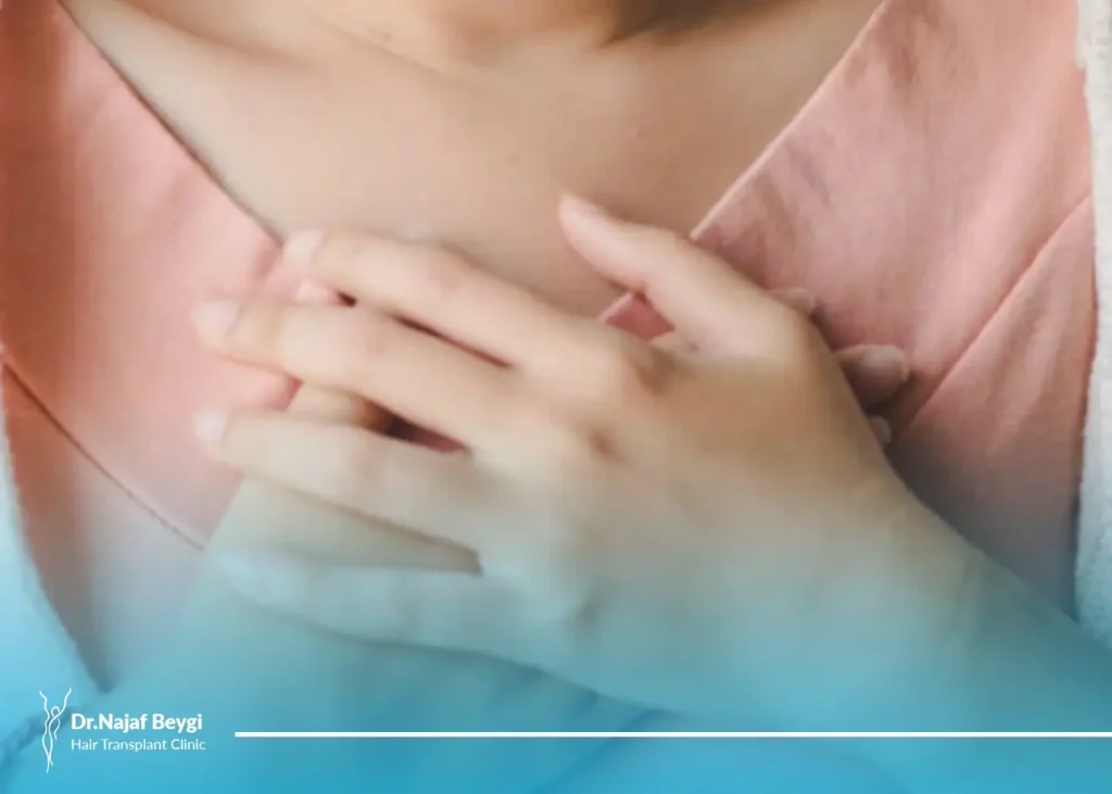 بی‌حسی نوک سینه بعد از پروتز