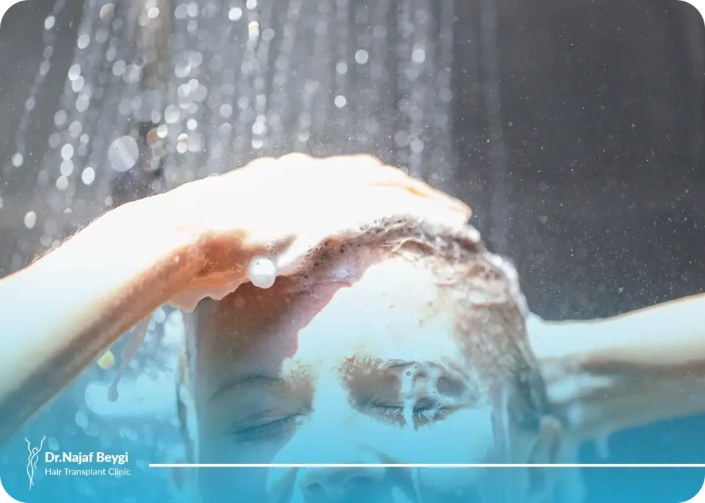 نحوه صحیح استحمام بعد از جراحی بینی