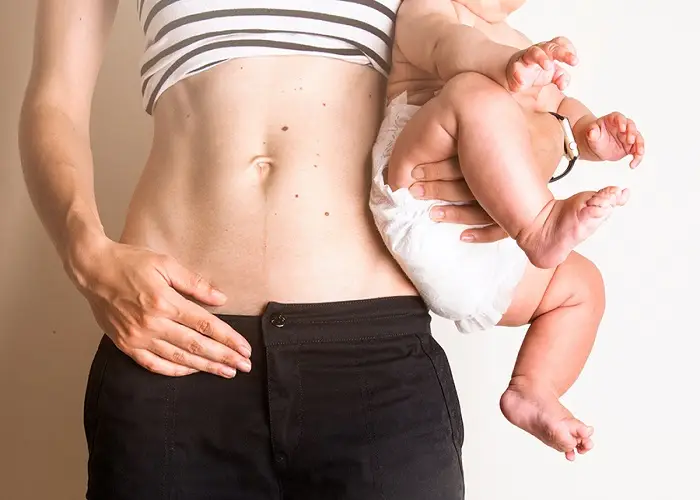 نقش پیکرتراشی بعد از بارداری