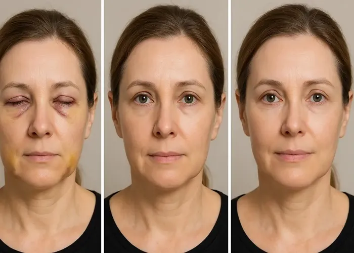 سنگینی پلک بعد از بلفاروپلاستی