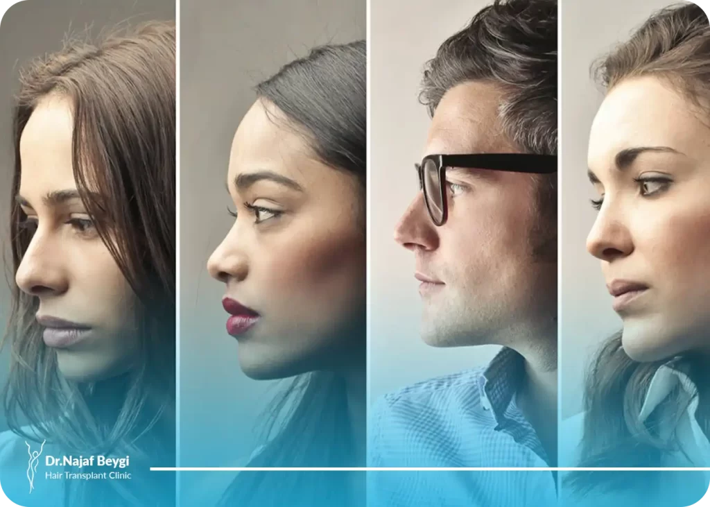 آشنایی کامل با انواع فرم بینی و تفاوت‌های آنها برای جراحی زیبایی بینی